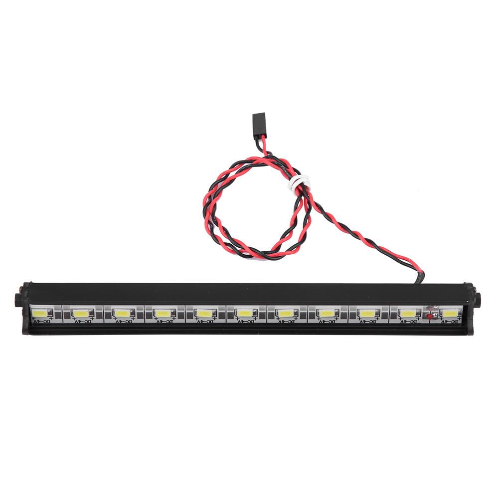 Tebru RC LED Light Bar, RC LED Light Bar Kit,1/10 Scale RC Crawler Car