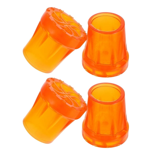 HLONK 4 Pcs Crutch Non-Slip Walker Leg Mat Feet Pad Cover Foot Tips Wubber Replacement Caps