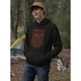 thumbnail image 2 of Brooklyn Line Pattern Hoodie Men -Image by Shutterstock, Male Small, 2 of 4