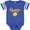 Football Blue and White, variant on Inktastic Lemon Squeeze the Day Boys or Girls Baby Bodysuit