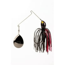 Strike King Ratlin Midnight Special 7/16oz Spinnerbait Lure Black/Red