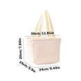 thumbnail image 3 of Dmlowu Lunch Bag 8x12" Lightweight Lunch Box for Women Thickened Lunch Box for Men Insulated Cooler Lunch Tote Bag for Home Office School Supplies, 3 of 9