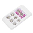 thumbnail image 2 of Nail Art Uñas Postizas Para Dedos De Los Pies, 24 Piezas De Uñas Postizas De Cubierta Completa ABS Cómodo Para Bodas Para Madres OTVIAP J74, 2 of 8
