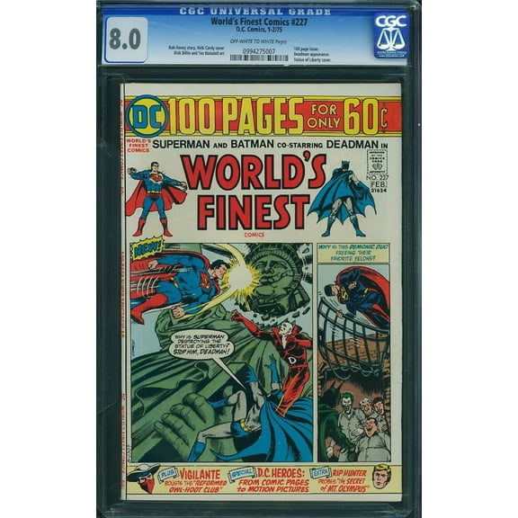World's Finest Comics #227 - CGC 8 Comic Book