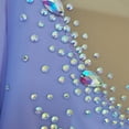 thumbnail image 4 of LIUHUO Customizable Figure Skating Dress Girls Women Long - Sleeve Purple Spandex High - Stretch with Diamond Embellishments Ideal for Competitions, 4 of 7