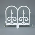 thumbnail image 6 of LuxenHome 8-Piece Light Show Arched Fence Design Outdoor Decoration, 6 of 10