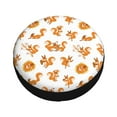 thumbnail image 4 of Xecao Squirrel Playing for Tire Covers: Waterproof, dust-proof, and universally fitting for trailers, SUVs, 4 of 8