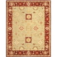 thumbnail image 2 of SAFAVIEH Anatolia Sherman Traditional Wool Area Rug, Sage/Burgundy, 9'6" x 13'6", 2 of 8