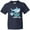 Navy, variant on My Great Aunt Loves Me with Cute Sharks Youth T-Shirt