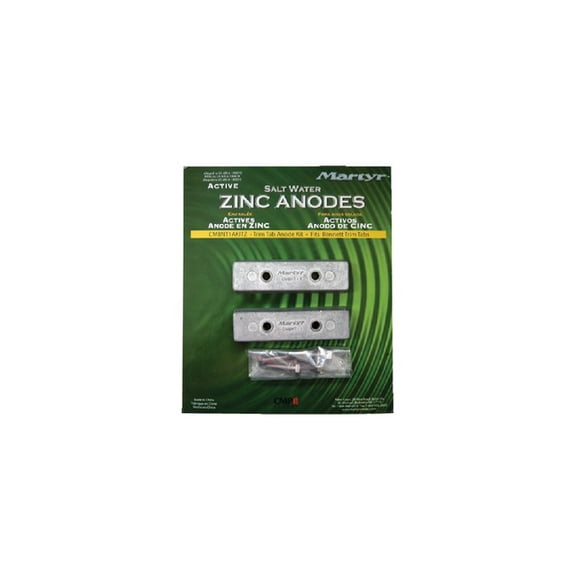 New Bennett Trim Tab Anode Kit martyr Anodes Cmbnt1akita 3-3/4" L x 1" W x 1/2" H Aluminum