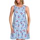 thumbnail image 1 of Fotbe Red Cherries Vestido de Verano sin Mangas para Mujer – Vestido Midi Línea A, Estilo Camiseta Floral, Vestido Playero Casual y Fluido, 1 of 7
