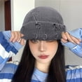 thumbnail image 6 of Slccxzc Gothic Beanie Winter Knit Hats Fashion Warm Thick Skullcap Unisex, 6 of 6