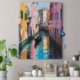 thumbnail image 4 of Qisvanset 12x16 Inch Parisian Buildings Abstract Canvas Print Wall Art, 4 of 5