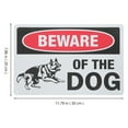 thumbnail image 3 of MOVTOTOP Beware Of Dog Vintage Sign Decorative Iron Warning Plaque For Backyard Garden Dog Sign For Patios And Yard Walls To Deter Trespassers, 3 of 8