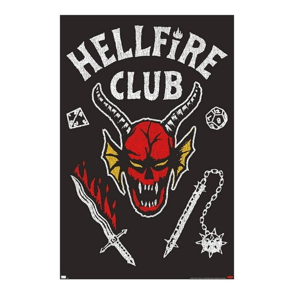 Poster de Papel ST4 Hellfire Trend Global 88x57cm