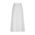 thumbnail image 5 of Taylonsss Clearance Women's Printed Elastic Waistband Pleated Pocket Skirt With Mid Calf Skirt, 5 of 5