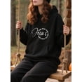thumbnail image 3 of Christian Grace Hoodie for Men Women, Faith Pullover Hooded Sweatshirt, Cozy Cotton Poly Blend, Inspirational Casual Outfit, 3 of 5