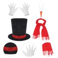 thumbnail image 3 of 1 Juego de disfraz de muñeco de nieve, accesorios de vestir, novedad, traje de muñeco de nieve, 3 of 8