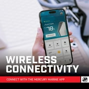 Mercury Marine SmartCraft Connect Mobile - Outboard Connected Boat Engine System for Single Engine, Under Cowl Mount, with Mercury Marine App