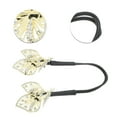 thumbnail image 3 of Unique Bargains 1 Pc Grace Leaf Hair Clips for Home Gold Tone, 3 of 5