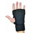 thumbnail image 3 of Cross Training Gloves Wrist Support Padded Palm with Extra long Strap for Gym, 3 of 7