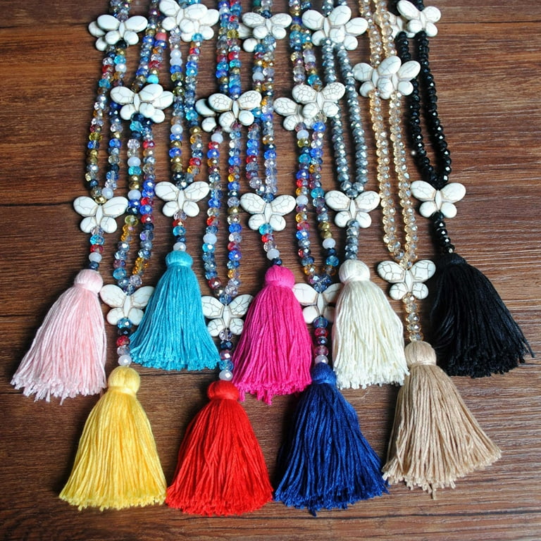 Bead necklace deals walmart