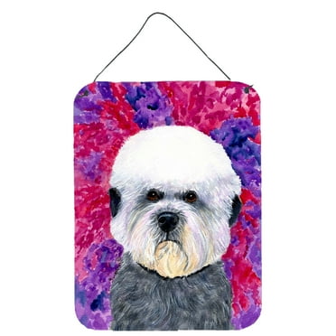 Carolines Treasures SS8656DS1216 Dandie Dinmont Terrier Aluminium Metal Wall or Door Hanging Prints, 16" x 12", Multicolor