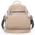 thumbnail image 2 of Mochila pequeña de piel sintética para mujer, bolso de hombro multiusos, informal, de viaje, novedad de 2022 Fivean  unisex, 2 of 2