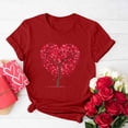 thumbnail image 1 of Fankiway T-Shirt à Manches Courtes Imprimé Col Rond Mode pour Femmes Ensemble de Vêtements Décontractés pour Femmes 2 Pcs, 1 of 4