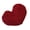 Red, variant on Soft Heart Pillow Ideal for Relaxation Craft from Polyester Materials with PP Cotton Cores Living Room or Bedroom Use