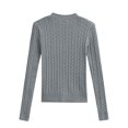 thumbnail image 4 of Timegard Chandails pour Femmes Col Rond Manches Longues Chandail Automne Hiver Décontracté Confortable Bas, 4 of 4