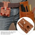 thumbnail image 3 of Tape Measure Holder, Compatible Multifuntional Measuring Tape Holster Pouch PU Leather  for Electricians, 3 of 7