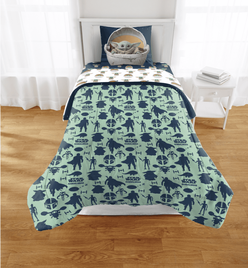 baby yoda twin sheets