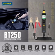 AUTOOL Automotive Power Circuit Probe Tester, 60 Wire AC/DC Electrical Voltage Fuse Tester Breakpoint Finder W/ LCD Display Buzzer Alarm for Detection Repair