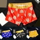 thumbnail image 2 of Men Boxer Briefs Underwear Lion Dance Pattern Loose Fit Comfortable Breathable, 2 of 5