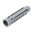 thumbnail image 4 of 75pcs 10mm x 50mm Plastic Expansion Pipe Column Concrete Anchor Wall Plug Gray for Home Garden DIY Application, 4 of 4
