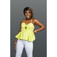 thumbnail image 5 of Zmena Inc Total Flirt Lime Green Top Medium, 5 of 5
