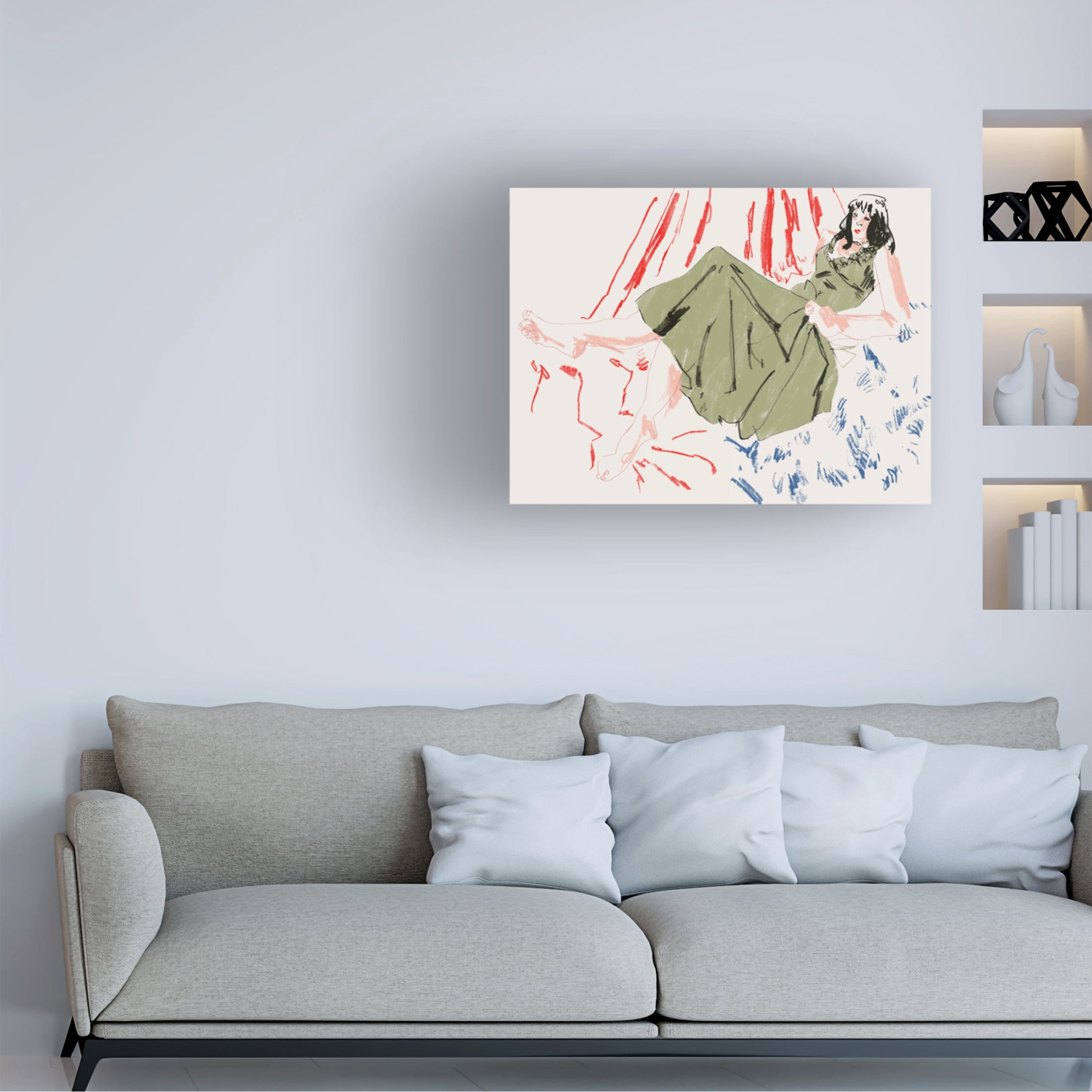 Trademark Fine Art Francesco Gulina Elisabeth Canvas Wall Art