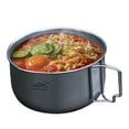 thumbnail image 3 of Titanium Camping Pot Multi-Functional Foldable Camping Soup Pot Reusable Lightweight Food Container Outdoor Accessories (Small), 3 of 11