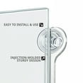 thumbnail image 2 of Clear Acrylic Window/Door Sign Holder Frame with Suction Cups 11''W x 8.5''H, 2-Pack, 2 of 8