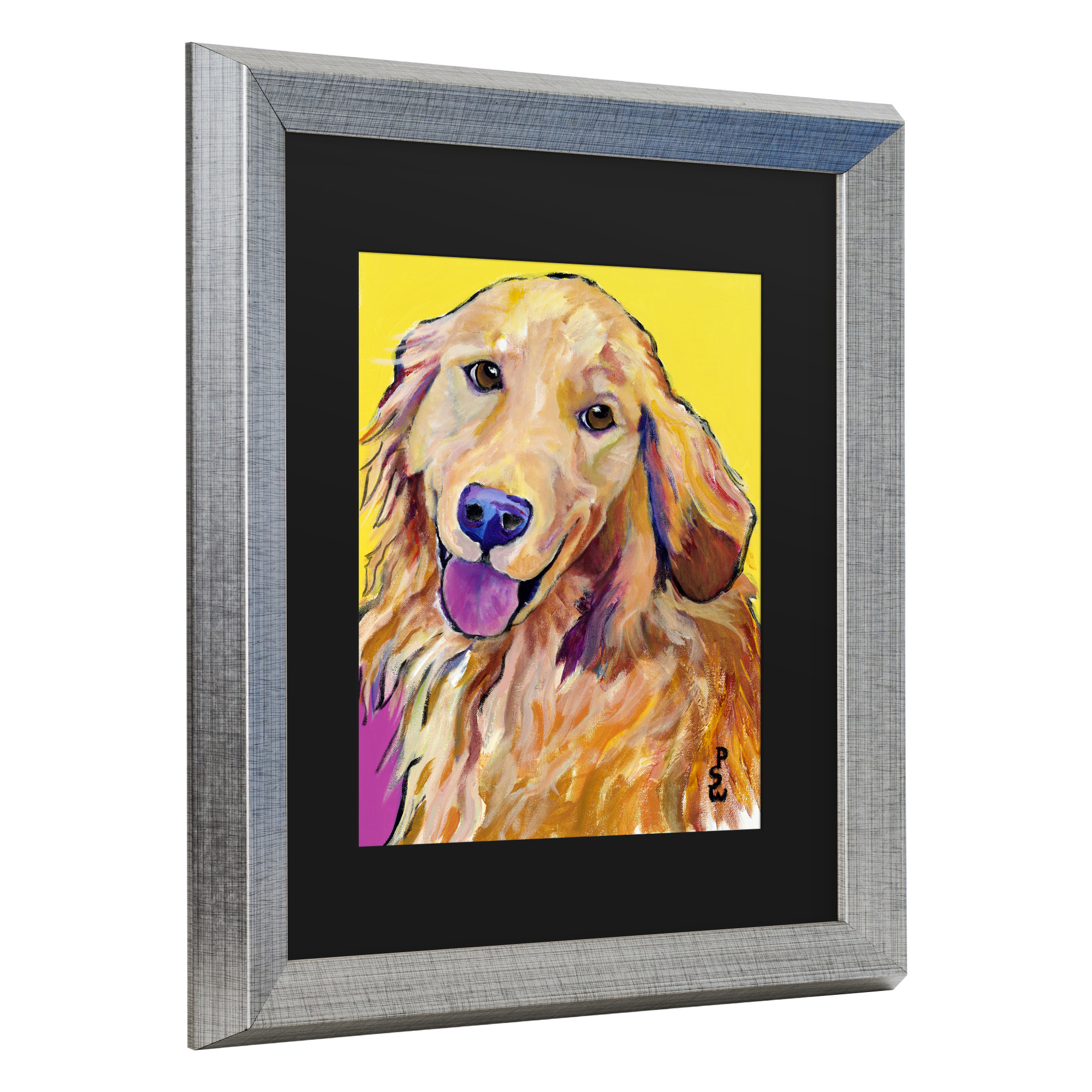 Trademark Fine Art 'Molly' Canvas Art by Pat Saunders-White