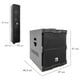 thumbnail image 4 of Sistema De Audio Profesional Columna Orion By Steelpro Color Neegro, 4 of 7