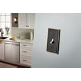 thumbnail image 2 of Franklin Brass W35061-VBC-C Classic Beaded Double Toggle Switch Wall Plate, Switch Plate & Cover - Bronze with Copper Highlights, 2 of 9