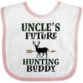thumbnail image 3 of Inktastic Uncle Future Hunting Buddy Boys Boys Baby Bib, 3 of 4