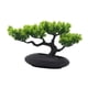 thumbnail image 4 of Plantas artificiales, vegetación, bonsái, decoración, maceta pequeña falsa, planta artificial de interior para Verde 35x21cm, 4 of 9