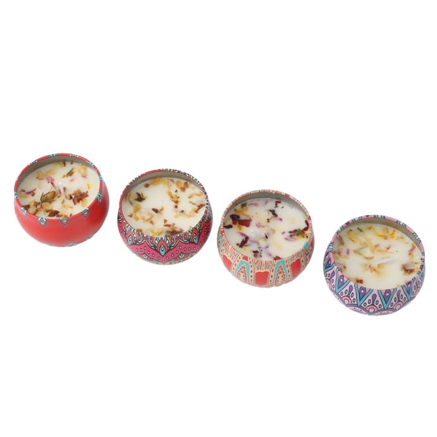 Vela perfumada de flores secas exquisita vela perfumada de rosas segura y elegante para meditación para sala de estar ANGGREK Otros