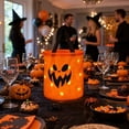 thumbnail image 5 of Gifts for Kids! Fwttom Halloween Candy Bags with Light- Holiday Trick or Treat Bucket, Portable Halloween Decorations Pumpkin Candy Bucket for Kids, 5 of 5