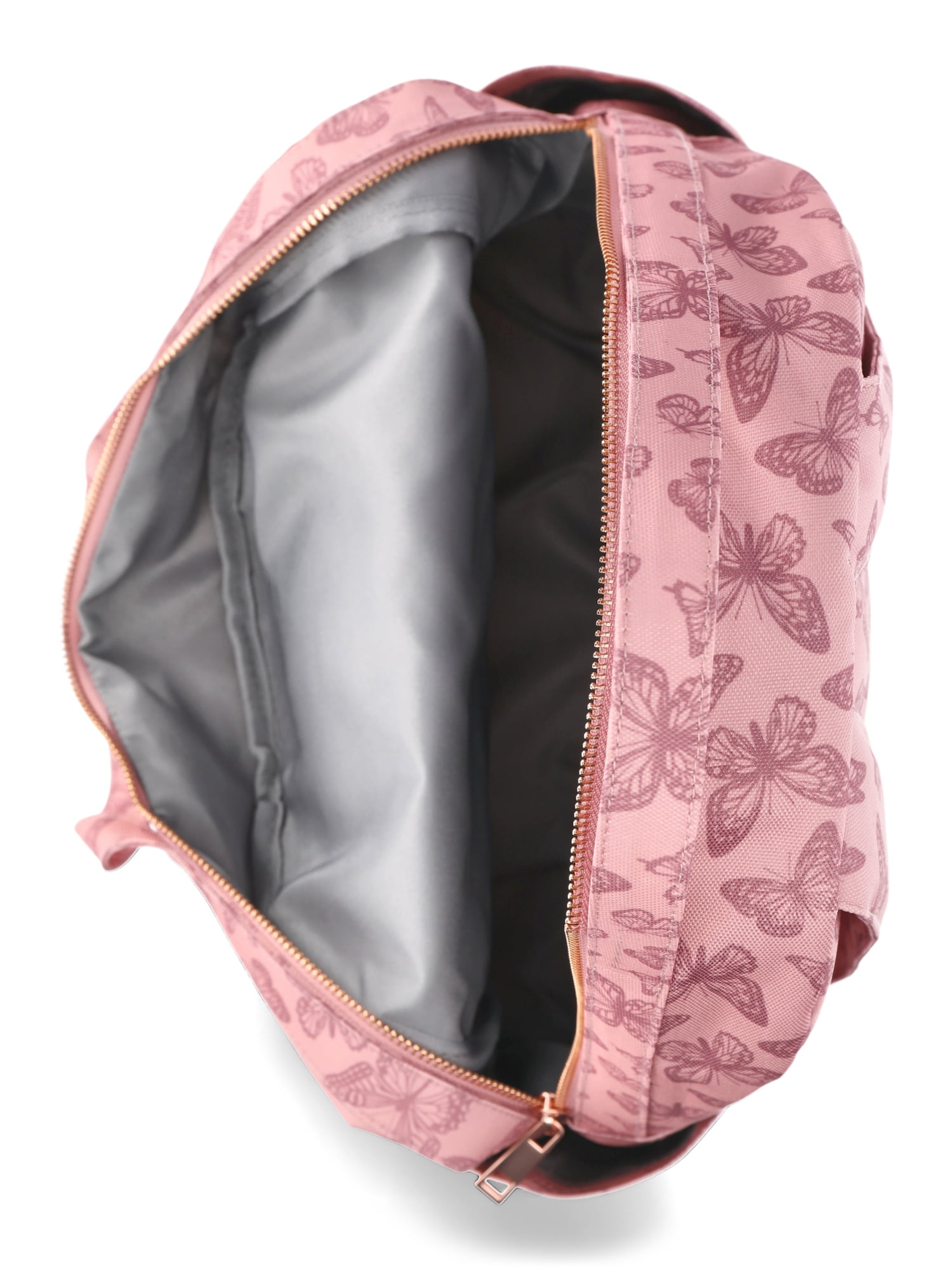 No Boundaries Women's Dome Backpack, Rose Butterfly