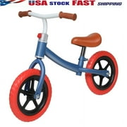 11 inch Kids Balance Bike No Pedal Bicycle - Beginner Toddler Bike - Steel Frame & Air-Free Tires - Girls & Boys 2-5 Years