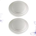 thumbnail image 1 of GOOHOCHY 8Pcs Silver Cake Decorating Boards Reusable for Professional and Cakes, 1 of 4